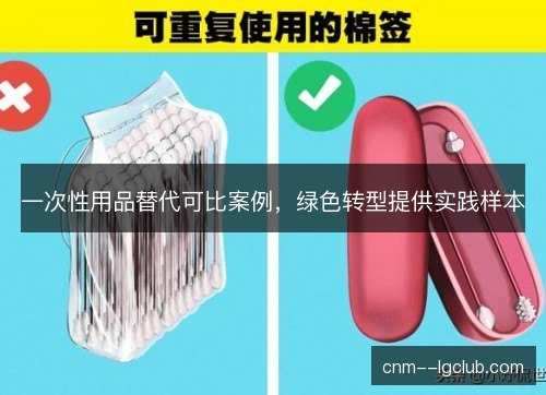 一次性用品替代可比案例，绿色转型提供实践样本